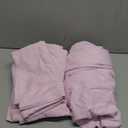 Amazon Basics Kid's Soft, Breathable Microfiber 4-Piece Sheet Set, Full, Light Pink, Solid