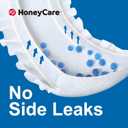 HONEY CARE All-Absorb A25 Male Dog Wrap, 50 Count, Medium, White