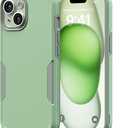 NTG【2023 New Designed for iPhone 15 Pro Max Case, Heavy-Duty Tough Slim Shockproof [2 Layer Structure][Military Grade Protection] Phone Case for iPhone 15 Pro Max(6.7 Inch), Green, Pack Of 5