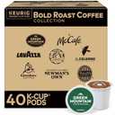 Keurig Bold Roast Coffee Collection Variety Pack, Keurig Single Serve K-Cup Pods, 40ct