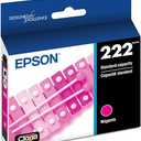 Epson 222 Claria Ink Standard Capacity Magenta Cartridge (T222320-S) Works with Workforce WF-2960, Expression XP-5200