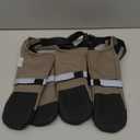 Dog Suspender Boots, Warm Dog Paw Protectors, Waterproof Doggy Booties for Winter, Anti-Slip Reflective Pet Shoes Snow Boots for Outdoor Walking,Hiking, Sandy, Muddy (Medium)