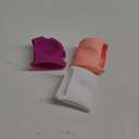 3 Pack Silicone Sleeves for Dr. Brown's Natural Glass Baby Bottles, Anti Breakage Baby Bottle Holder, Compatible Dr. Brown Wide-Neck Glass Baby Bottles 5 oz (White+Pink+Purple)