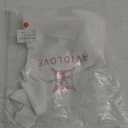 Avidlove Mesh Top for Women Long Sleeve See Through Shirt Mock Neck Sheer Blouse Clubwear Party (Large)