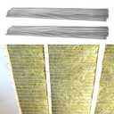 200 Pcs 16 Inch Insulation Support - 16" Carbon Steel Metal Insulated Wire for Attic & Ceiling Insulation, DGG005