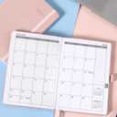 5 x 2026 Planner - Planner 2026, 2026 Weekly Monthly Planner, Jan.2026 - Dec.2026, 5.7'' x 8.4'', Thick Paper, Leather Cover, Pen Holder, Back Pocket, Bookmarks, Perfect Daily Organizer - Rose Gold