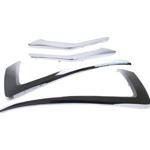 4Pcs Front Left Right Upper Lower Bumper Grille Molding for Mitsubishi | for Mitsubishi Eclipse Cross 2018-2020 1.5L