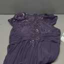 Alex Evenings Women's Stretch Sequin Bodice Empire Waist Long Gown, Formal Event Dress, (Size 16)