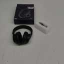 KVIDIO Active Noise Cancelling Headphones, 70 Hours Playtime Bluetooth Headphones Wireless with Microphone, Transparency Mode, Deep Bass and Hi-Fi Stereo Sound Over Ear for Travel Office (Black)