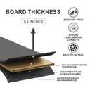 Irrical Bunkie Board Full，54x75'',10MM, Anti-Sag Mattress Support Board