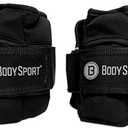 Body Sport Adjustable Ankle Weights, 1 lb.–5 lb. – Customizable Ankle and Wrist Weight Sets for Men, Women, and Kids – Workout Aid for Added Resistance – Weight Set for Walking, Running,