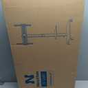 Mobile TV Stand with Power Outlet, Tilting & Swivel Rolling TV Cart for 32-75 Inch TVs, Height Adjustable Portable TV Stand with Shelf, Portrait/Landscape, 88 lbs Capacity, Max VESA 600x400mm