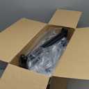 3 Tier Shoe Rack for Closet, 46.5 Inch Extra Long Shoe Storage Organizer for Shelves, Heavy Duty Metal, Easy Assembly, Black