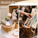 6 x 9 Clipboards Bulk, 32 Pack Small Clip Board, A5 Letter Size Wooden Hardboard Kids Clipboard Pack for Classroom, Party, Home, Brown