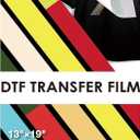A-SUB DTF Transfer Film 13"x19", A3 Plus 50 Sheets DTF Film for Sumblimation or DTF Inkjet Printer, Double Sided Matte Direct to Film Transfer Paper for T Shirts and All Fabrics