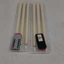 Homemory 15 inches Real Wax Flameless Taper Candles with Remote Timer, 6 Pcs Ivory LED Taper Candles Battery Operated with 3D Flickering Flame, Window Candles Led Candlesticks for Dinners Home Decor