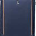 Travelpro Crew Classic Lightweight Softside Expandable Checked Luggage, 8 Wheel Spinner Suitcase, TSA Lock, Men and Women, Checked Large 29-Inch, Patriot Blue