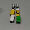 Tub Works® Vehicles Bath Cars Mold Free Bath Toys, 6 Pack | Sealed, No Hole Bath Toys Design Keeps Moisture Out | Soft, Squeezable & Float on Water | Fun Baby & Toddler Bath Toys | City Car Bath Toys