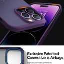 TORRAS Shockproof Designed for iPhone 14 Pro Case, [Military-Grade Drop Tested] Translucent Matte Hard Back with Silicone Slim Protective Anti-Fingerprint Anti-Scratch Phone Case Guardian 2022, Purple