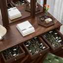 Laatse Dark Floral Wallpaper Peel and Stick Boho Wallpaper 17.5in x 118in Vintage Leaf Contact Paper Vinyl Waterproof Self Adhesive Leaf Botanical Wall Paper for Bedroom Walls Kitchen Cabinet (Bright White&Light Gold)