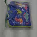 Toddler Sensory Busy Board: Travel Toy Activity Book for Girls Boys, Motor Skill Development Gift for Baby Aged 3-4 Years, Fine Educational Preschool Montessori Learning Toy for Car Airplane Dinosaur