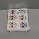 chiazllta 30 Pcs Sugar Skull Craft Kits Kids DIY Day of The Dead Craft, Kindergarten Art Craft Make Your Own Mexican Skull Set for Home Class Game Activities Preschoolers