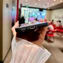 for Samsung Galaxy A16 Glitter Case with Chain Bracelet & Kickstand, Bling Butterfly Flower Shockproof Protective Cover, Sparkle Crystal Pearl Design for Samsung A16 DLH-White