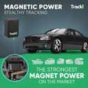 Tracki Pro GPS Tracker for Vehicles Magnetic Waterproof 4G LTE Car Tracker, Long-Life Battery Up to 7 Months, Unlimited Distance, Smart Alerts, Hidden Tracking Device (Subscription Required)