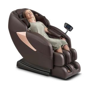 Mazzup Massage Chair, 3D Massage Chair Full Body, Zero Gravity Shiatsu Recliner W/Heating, SL Track, Wireless Charger, Bluetooth Speaker, Foot Rollers, 12 Auto Modes Air Compression