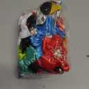 Reginary 20 Pcs Dog Collar Flowers, Pet Flower Bow Ties Multi Color Dog Charms Flower 3.35 Inch for Puppy Cat Pet Collar Grooming Accessories