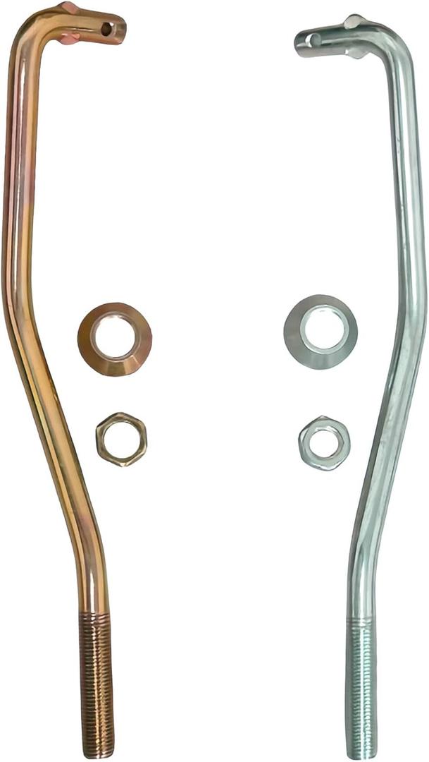fascinatte Deck Lift Link 53215140 151140 LH & 53215141 151141RH for AYP Craftsman Poulan Husqvarna with 139865, 139866 14795 & 14796