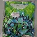 First Day of School Shirt for Kids Boys Back to School T-Shirt Toddler Funny Tie Dye Graphic Tee Short Sleeve Top (Blue&Green, 150<8-9 Years>) (Green)