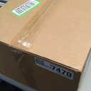 Aspen Creative 50004-9, Beaded Bell Clip-On Lamp Shade, Gold Faux Silk Fabric with Floral Embroidered Design, 3" Top x 6" Bottom x 5" Slant, Set of 9