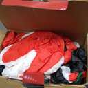 GOOSH 6 FT Christmas Inflatables Santa Clause Riding Bear with Shaking Head Outdoor Decorations Blow Up Yard Decor with LED Lights for Xmas Holiday Party Indoor Garden Lawn Décor