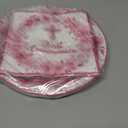 First Communion Decorations Cross Floral Paper Plates and Napkins Set, 9 Inch Disposable Baptism Plates and Napkins, Christening Decorations Primera Comunion Decoracion Party Supplies