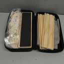 Upgraded Rummy Cube Game Set 6 Plays with 6 Wooden Holders and 162 Rummy Tiles, Travel and Family Board Game for Adults and Kids Age 8+,Birthday Gifts for Women Men Dad Mom