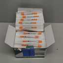 U-100 0.5cc/mL Syringes with 31G 5/16 inch (8mm) Needles Scientific Lab, Individual Package Pack of 100