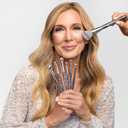 BK BEAUTY - ANGIE HOT & FLASHY A507 ANGLED BLUSH BRUSH For Blush, Bronzer & Contour, Fluffy Angled Brush for Seamless, Streak-Free Finish