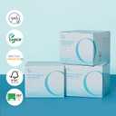 tntnmom's Zero SAP Vegan Nursing Pads, Absorbent and Breathable Portable Breast Pads for Mothers, Breastfeeding Essentials for Moms, Individually Packaged (60 Count)