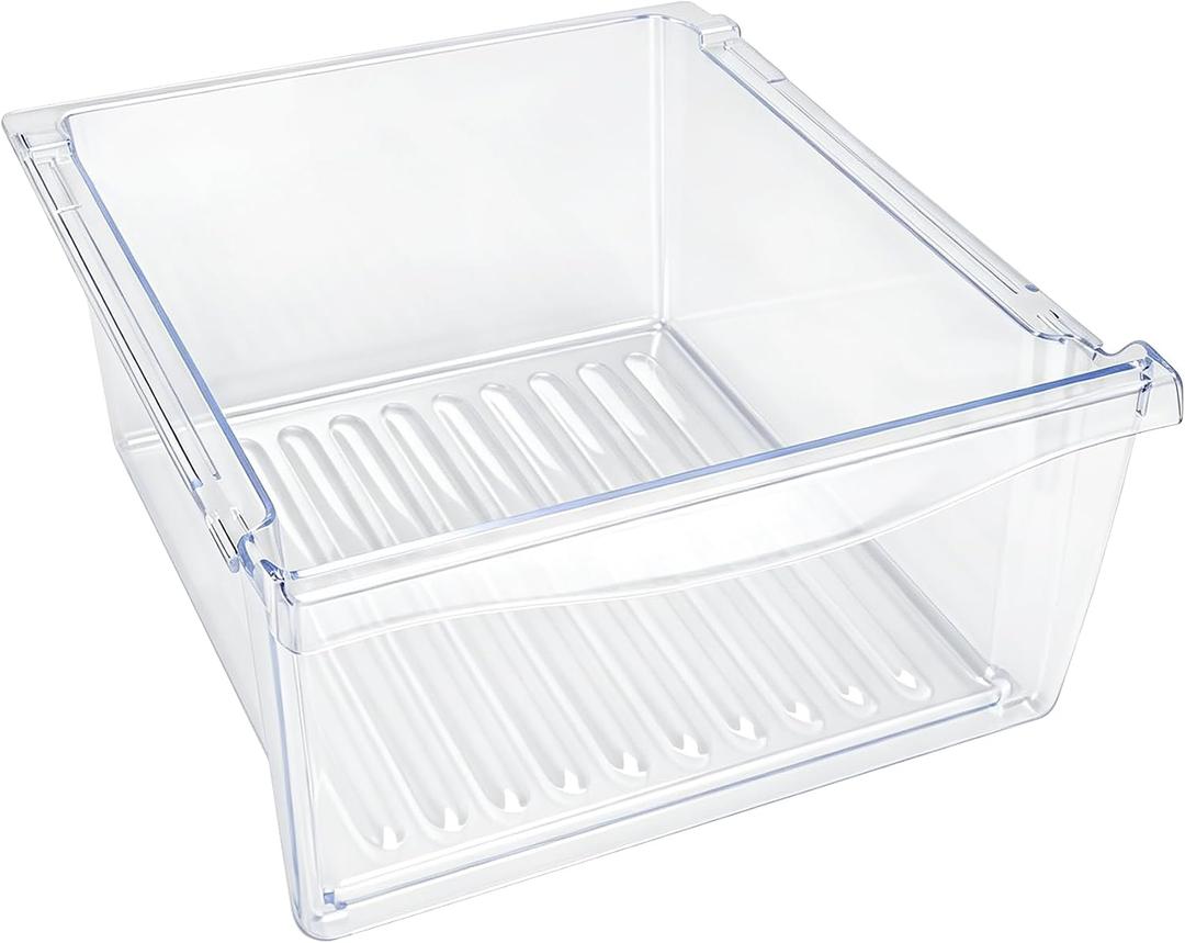 WP67002633 Refrigerator Crisper Drawer Compatible with whirlpool, amana, crosley, jenn-air, kenmore, kitchenaid and maytag GB2FHDXWS07 etc, Refrigerator Crisper Pan Replace for 12530501, 12530505 etc