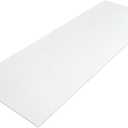 Amylove 1 Pack Polyurethane Foam 1/4" x 24" x 72" High Density Cushion Upholstery Foam Sheet for Seat Replacement DIY Projects Chairs Headboards Sofas Home (White)