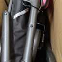 Petbobi Dog Stroller for Large & Medium Dogs - Easy Fold Dual Entry Pet Stroller with One-Foot Brake, All Terrain Wagon Cart with Air Mesh, Ideal for Large Senior Pets up to 80 lbs, Pink