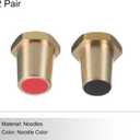 uxcell 5/16 Inch Battery Terminal Charging Posts Positive or Negative Battery Terminal Connector Post Adapter Female Screws 2 Pair