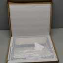 ROLOVE Lighted Makeup Mirror, 17"x13" Vanity Mirror with Lights, 10X Magnification, Gifts for Women, 3 Color Lighting Modes, Smart Touch Control, 360 Rotation for Bedroom or Tabletop (White)