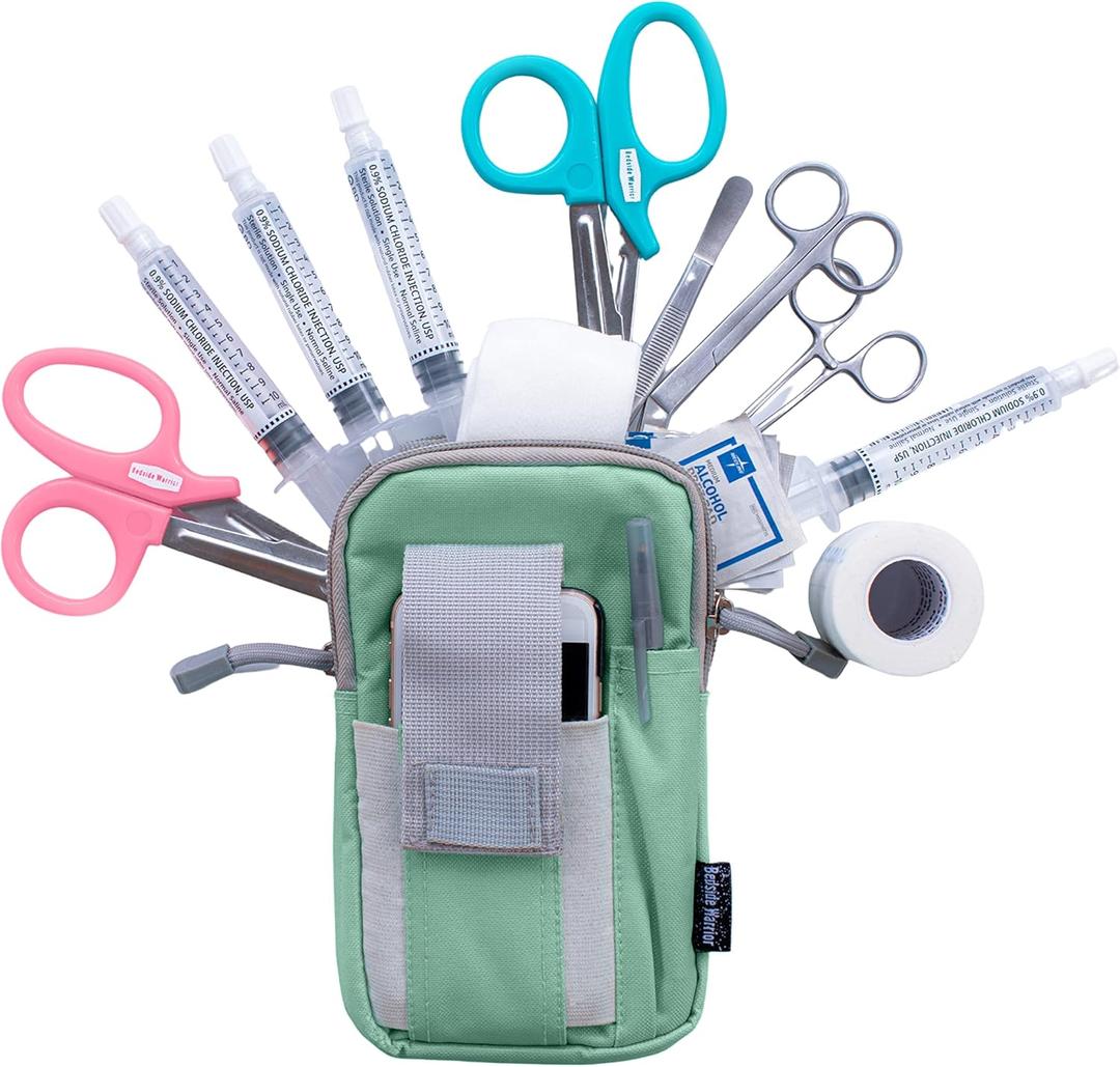 Nurse Tool Belt - Nursing Fanny Pack for Nurses  Nurse Fanny Pack with Stethoscope Holder  Durable + Waterproof Medical Pouch  Nurse Pouch for Nursing Tools - Nurse Organizer Pouch