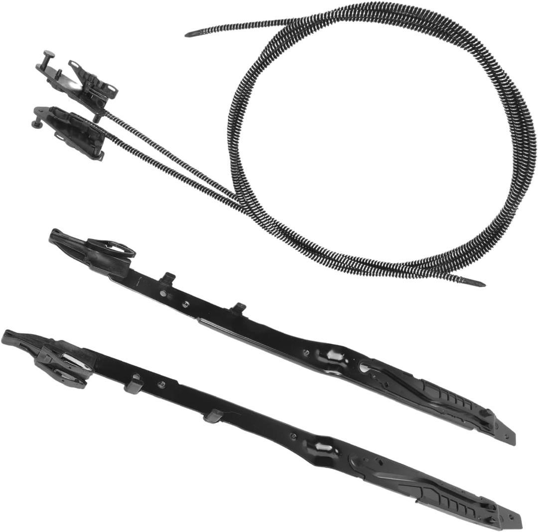 FL3Z16502C22 Sunroof Glass Cables & Track Assembly Repair Kit for F150 F250 F350 Super Duty 2015-2020 Expedition 2018-2021 Replace FL3Z-1651071-A FL3Z-1651071-B