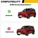 Roof Rack Cross Bars for Land Rover Defender 110 2020-2025, Heavy Duty Aluminum 200LBS Capacity Crossbar Car Carrier Luggage, Fit for Flush Side Rails
