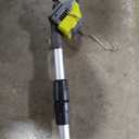 Electric Weed Wacker Cordless Eater Battery Powered Brushless Brush Cutter with 2X4.0Ah Batteries and Charger 24V Powerful Weed Trimmer 2 Types Metal Blades for Lawn Yard Garden (Green)