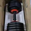 Adjustable Dumbbell Set 55LB Dumbbells Weight, 10-in-1 Weight Dumbbell with Anti-Slip Metal Handle and Bicep Supports for Comprehensive Full Body Strength Training