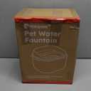 Dog Water Fountain for Large Dogs, 2.1Gal/8L Dog Water Bowl Dispenser, No Spill Automatic Pet Water Fountain for Dogs Cats Multiple Pets with Ultra Quiet Pump, 3 Filter Replacement, Black